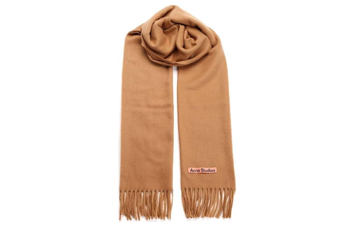 【代購】Acne Studios Knit Scarves Men's Brown CA0156CKYDARKCAMEL