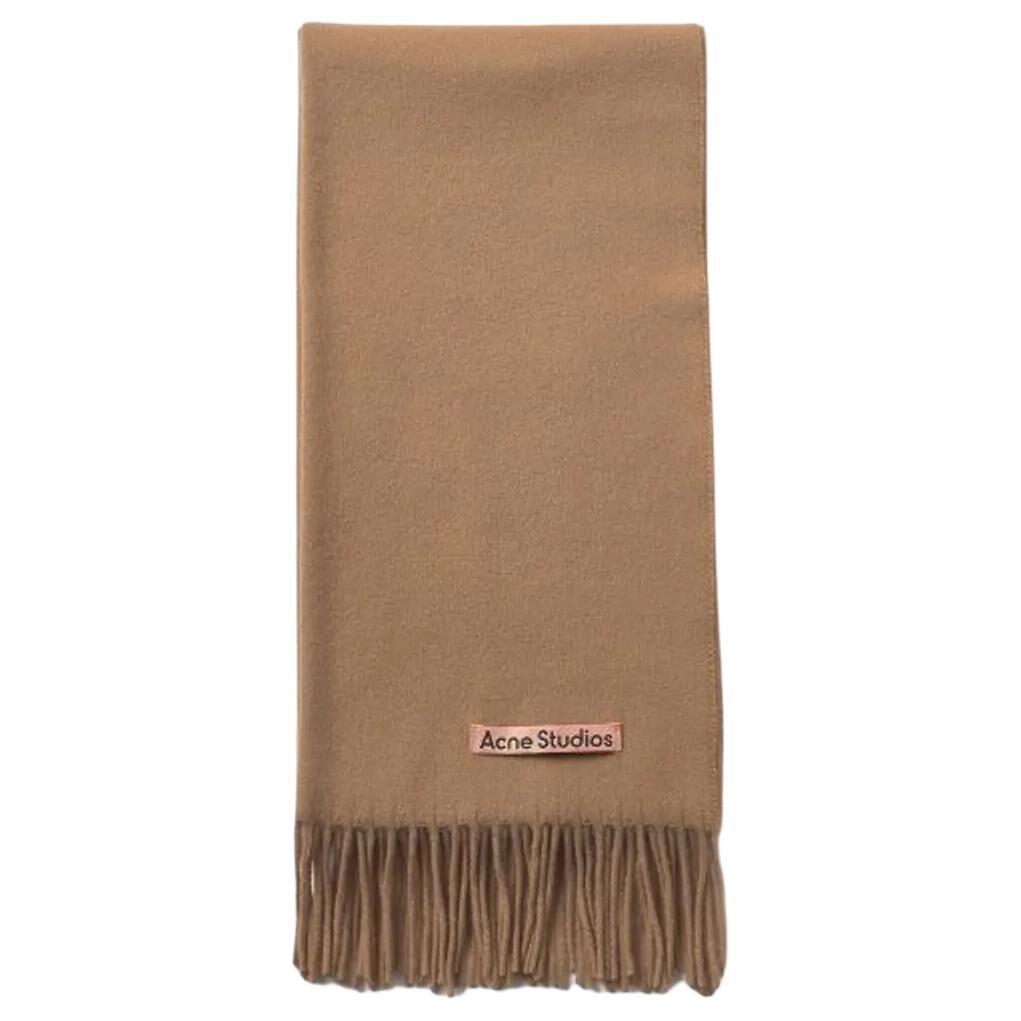 【代購】Acne Studios Knit Scarves Men's Brown CA0156CKYDARKCAMEL