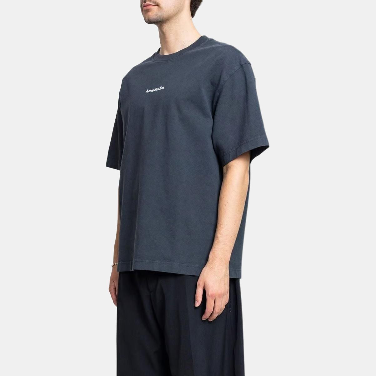 【代購】Acne Studios T Shirt Men's Marine Blue FN-UX-TSHI000051