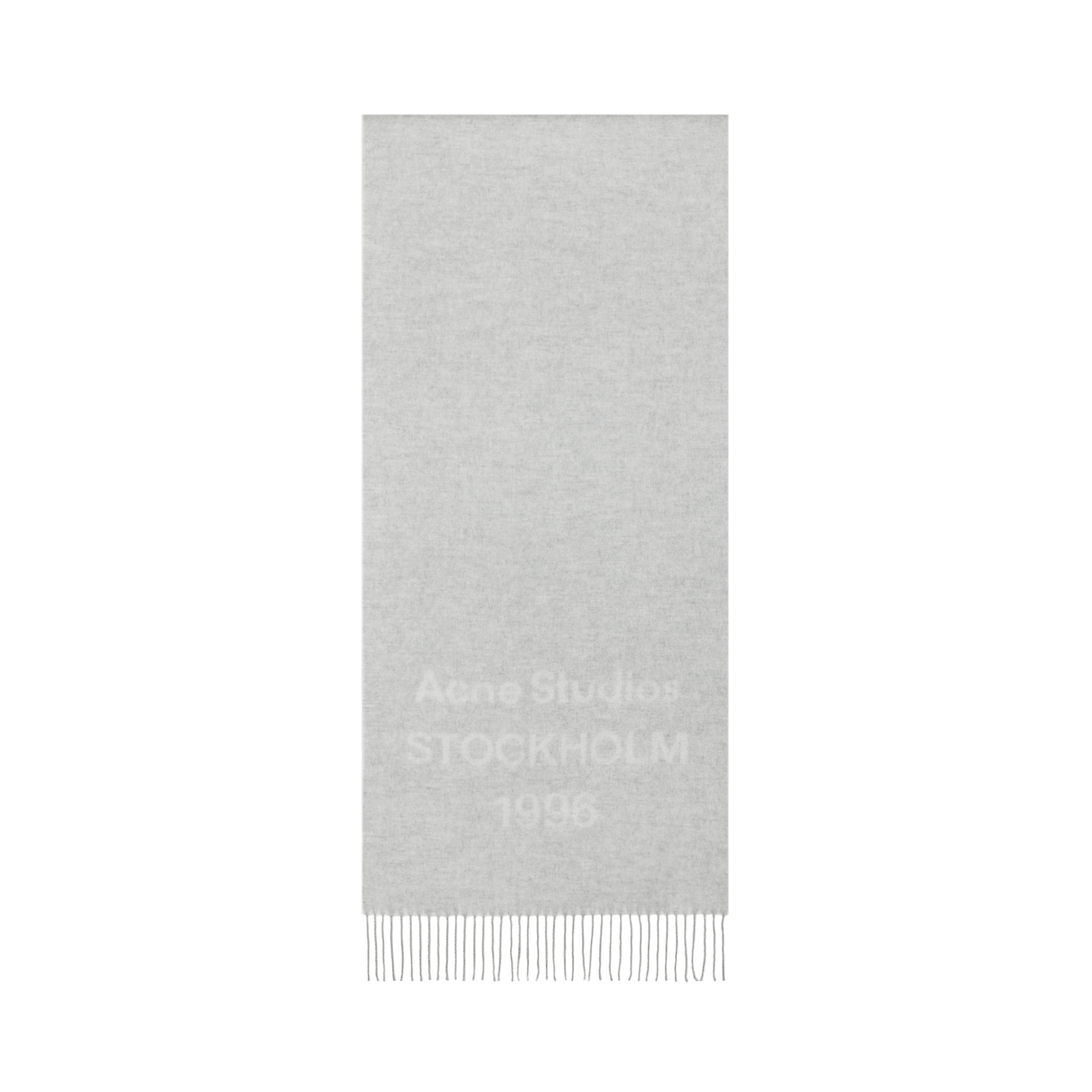 【代購】Acne Studios Logo Jacquard Fringed Scarf CA0398-3I1