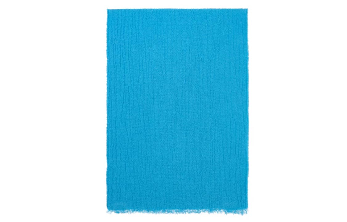 【代購】Acne Studios Wool, Nylon Scarves Unisex Blue 231129M150039