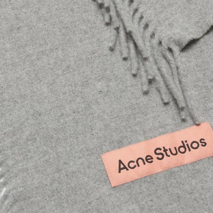 【代購】Acne Studios wool fringed-edge scarf CA0368-X92
