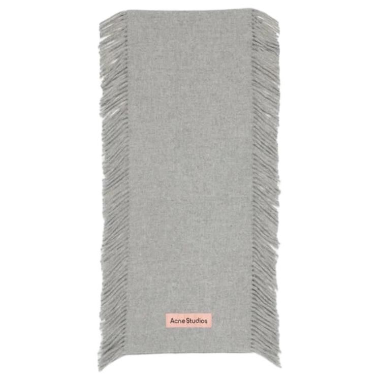 【代購】Acne Studios wool fringed-edge scarf CA0368-X92
