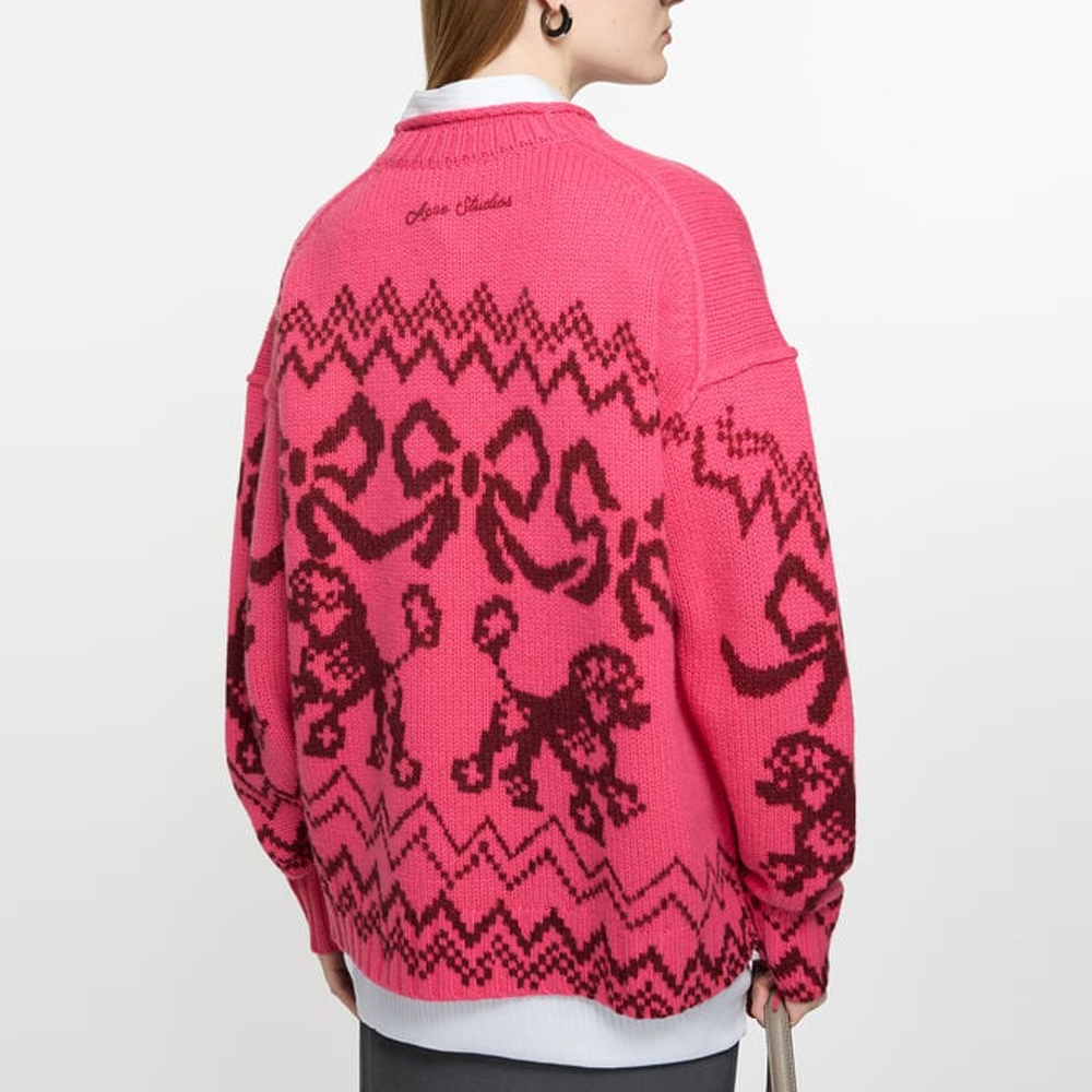 【代購】Acne Studios Jacquard Jumper A60560-ALW