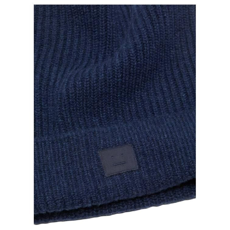 【代購】Acne Studios Face Logo Square Beanie C40392-AHE