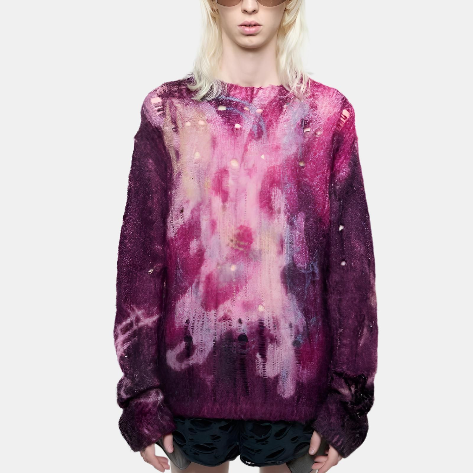 【代購】Acne Studios Printed Knit Jumper B60359-AD8