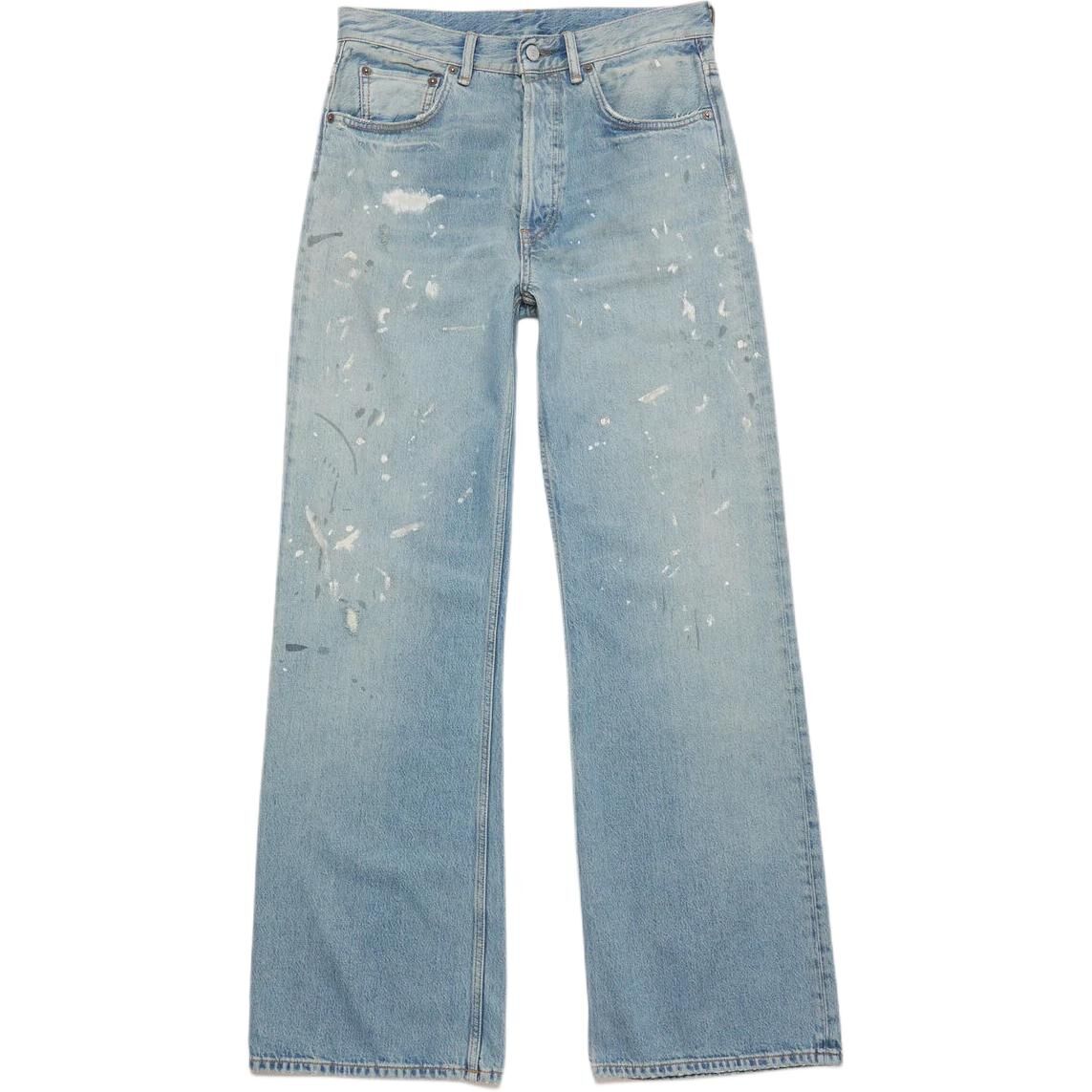 【代購】Acne Studios 2021M Regular Fit Distressed Jeans B00389-228