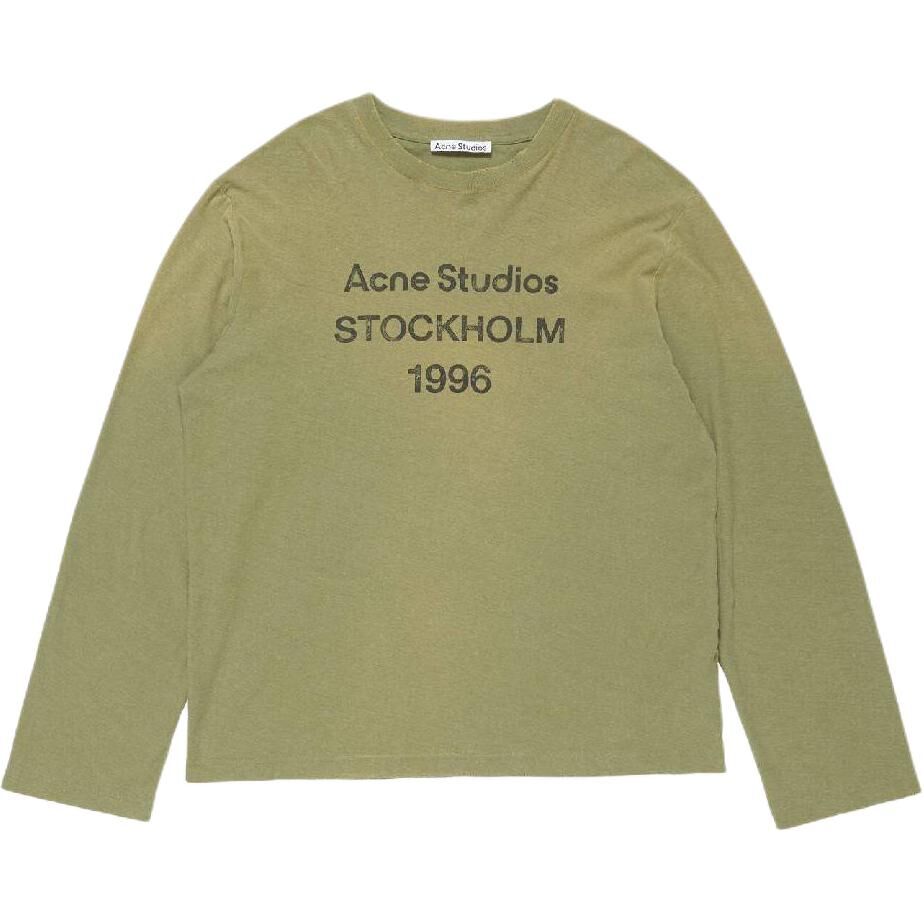 【代購】Acne Studios Logo Printed Crewneck T-Shirt CL0197