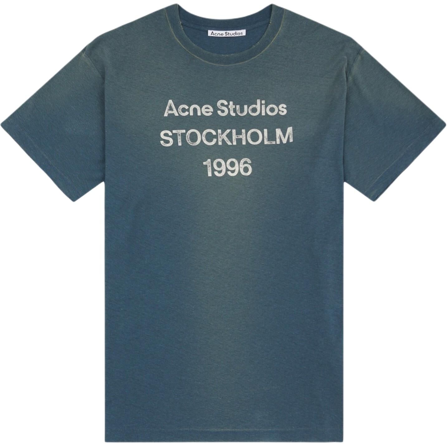 【代購】Acne Studios Logo Printed Crewneck T Shirt CL0196-BPA
