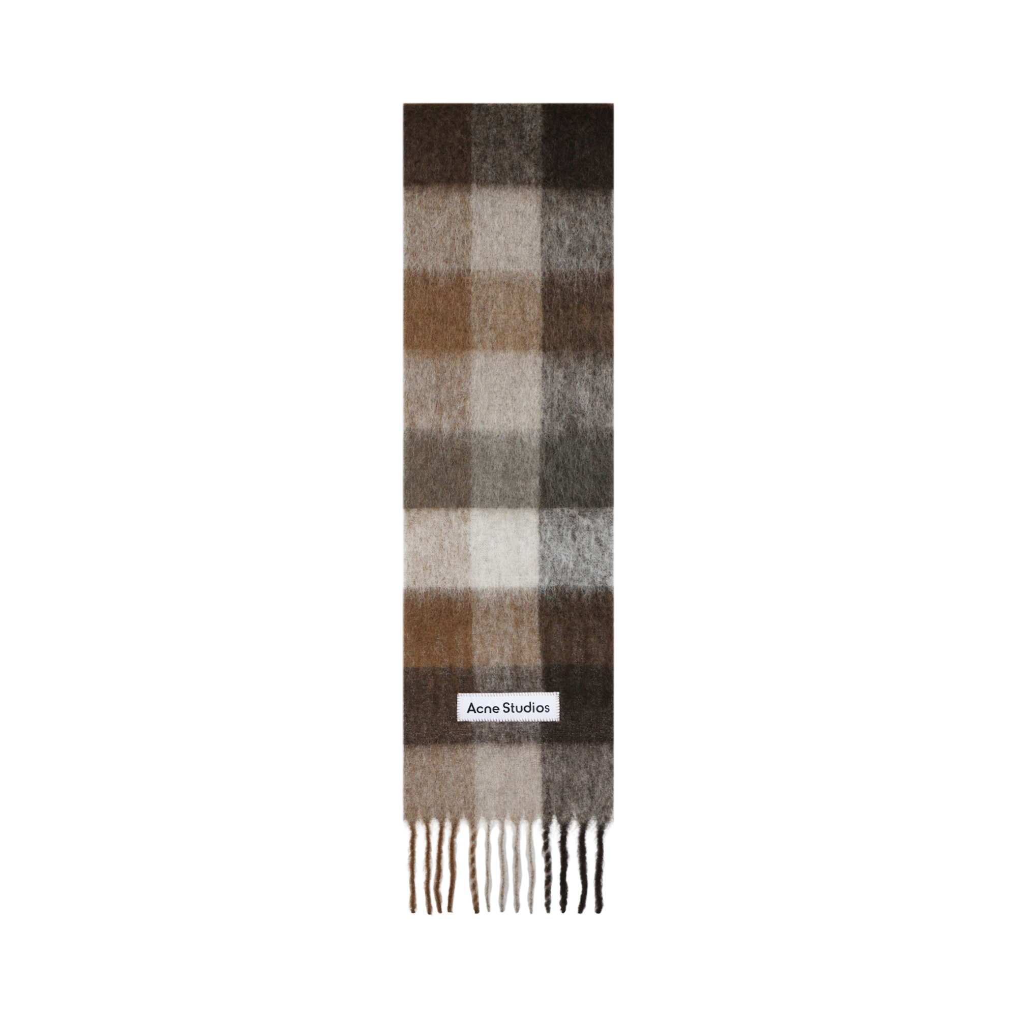 【代購】Acne Studios Checked Fringed Scarf CA0084-DTJ