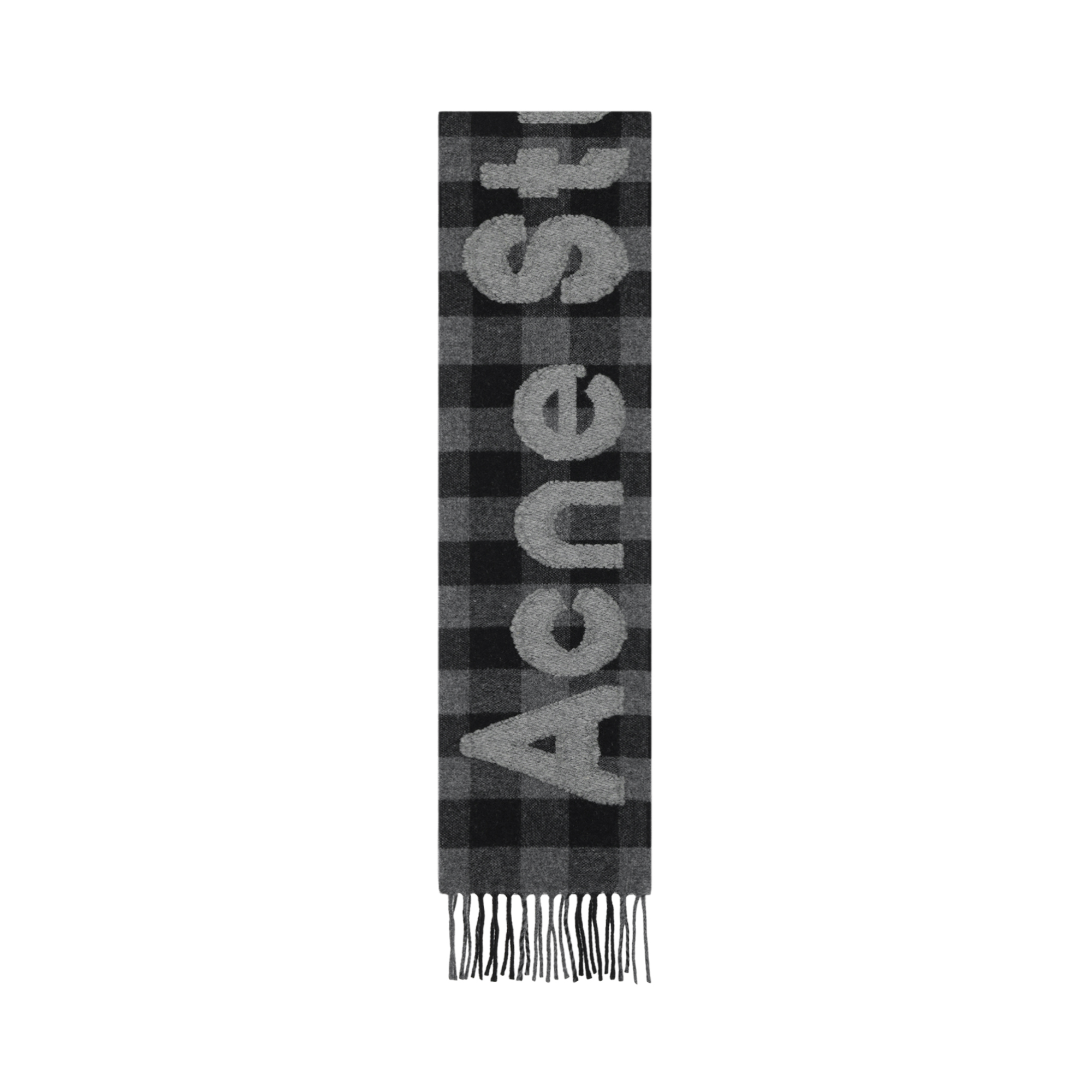【代購】Acne Studios logo checked scarf FN-UX-SCAR000397