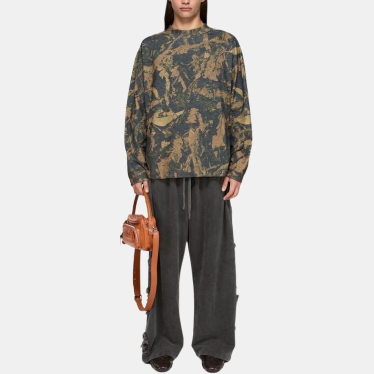 【代購】Acne Studios Distressed Drawstring Track Pants BK0678-BM0