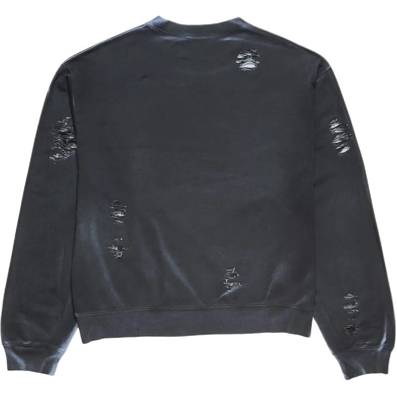 【代購】Acne Studios Logo print Distressed Sweatshirt CI0203-900