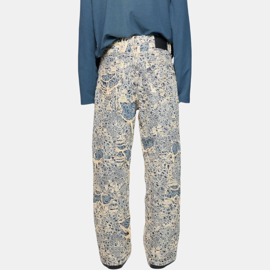 【代購】Acne Studios Distressed Loose Fit Jeans C00080-863