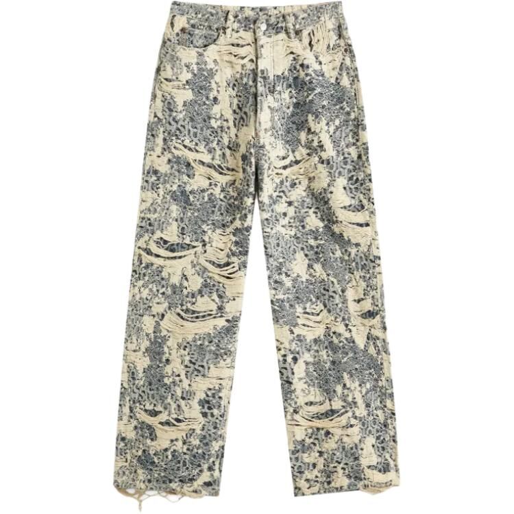 【代購】Acne Studios Distressed Loose Fit Jeans C00080-863