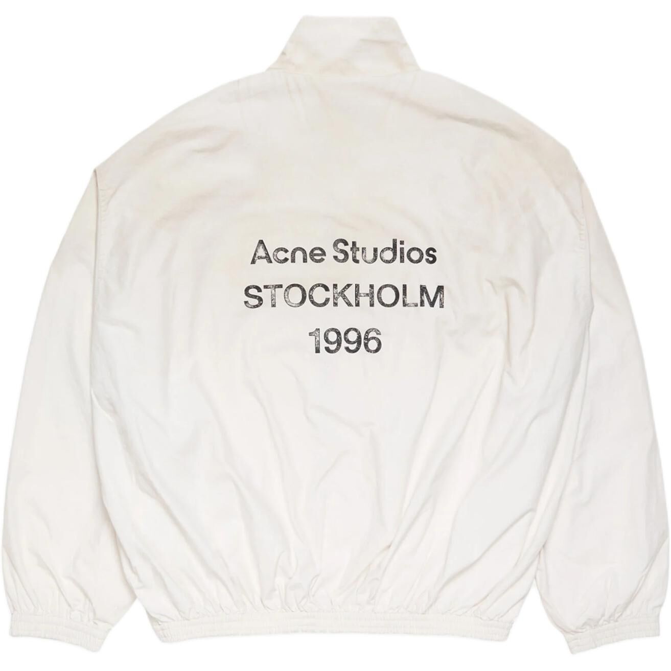 【代購】Acne Studios Logo Printed Zip Up Jacket B90863-DC6