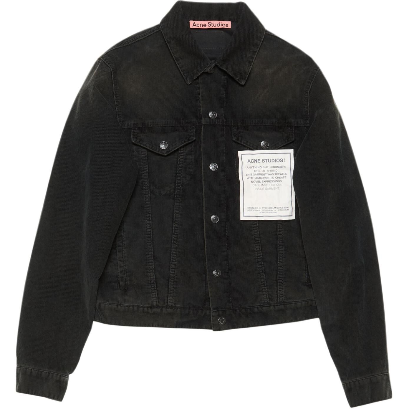 【代購】Acne Studios Logo Patch Corduroy Jacket C90200-900