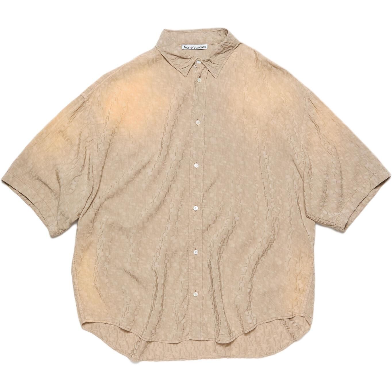 【代購】Acne Studios Short Sleeved Buttoned Shirt BB0625-BG2
