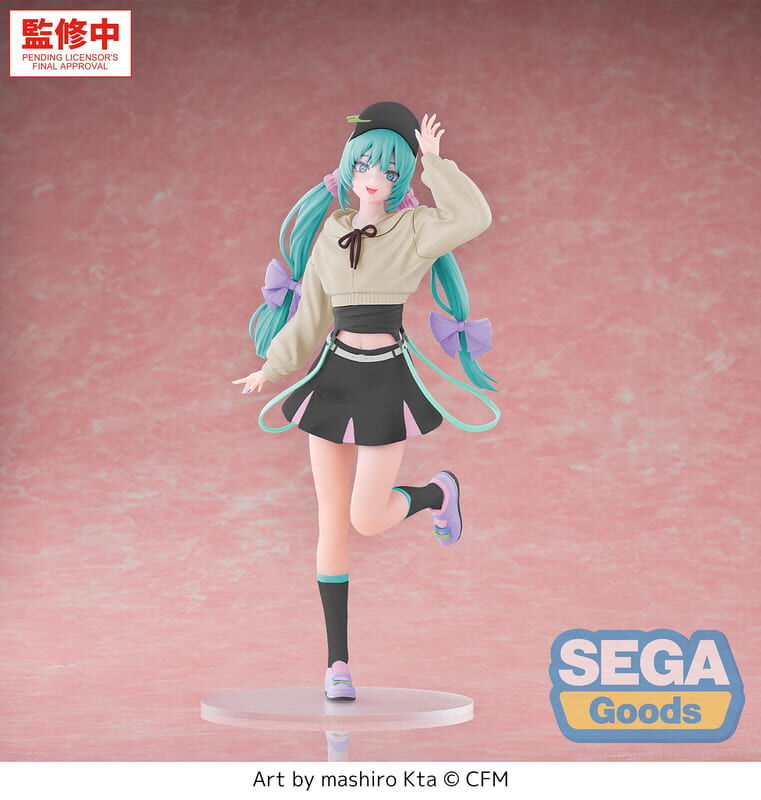 預購27/03 SEGA 代理版 景品 Luminasta 初音未來 Conceptual series Vol.2 散步Ver.