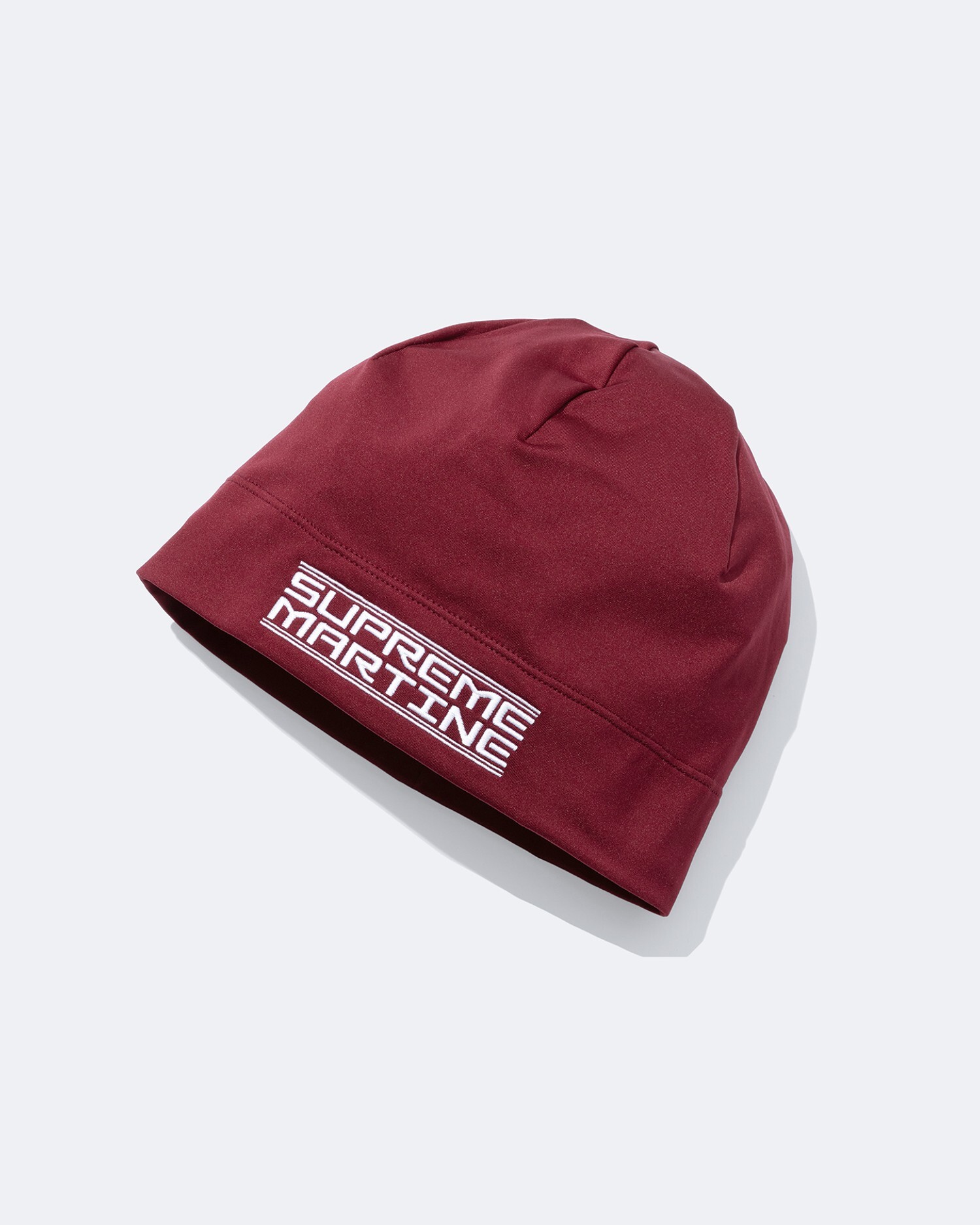 SUPREME X MARTINE ROSE BASE LAYER BEANIE (黑色/紅色/豹紋) 輕量毛帽