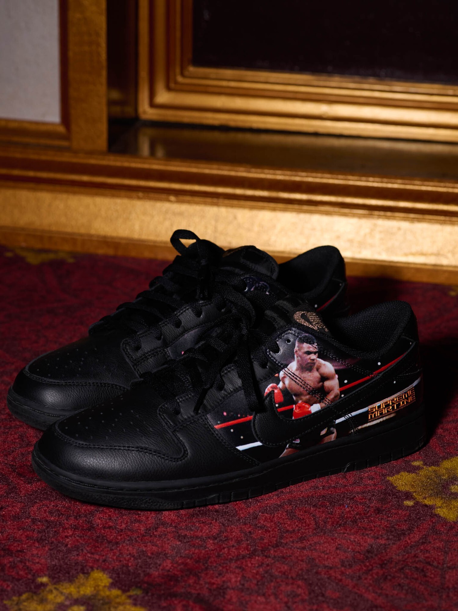 SUPREME X MARTINE ROSE X NIKE DUNK LOW MIKE TYSON 拳王泰森 限量聯名款 男女尺寸 JA1868-001