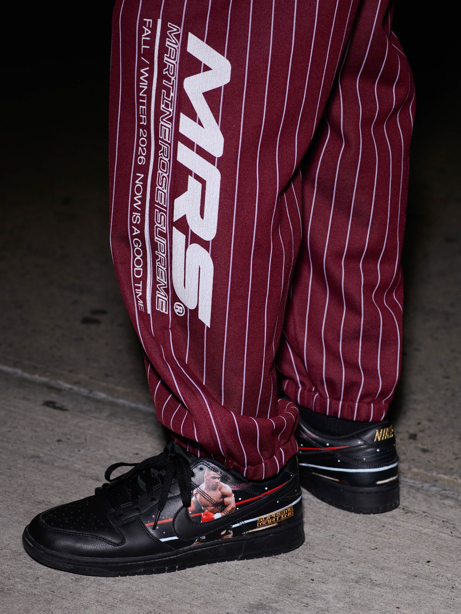 SUPREME X MARTINE ROSE X NIKE DUNK LOW MIKE TYSON 拳王泰森 限量聯名款 男女尺寸 JA1868-001
