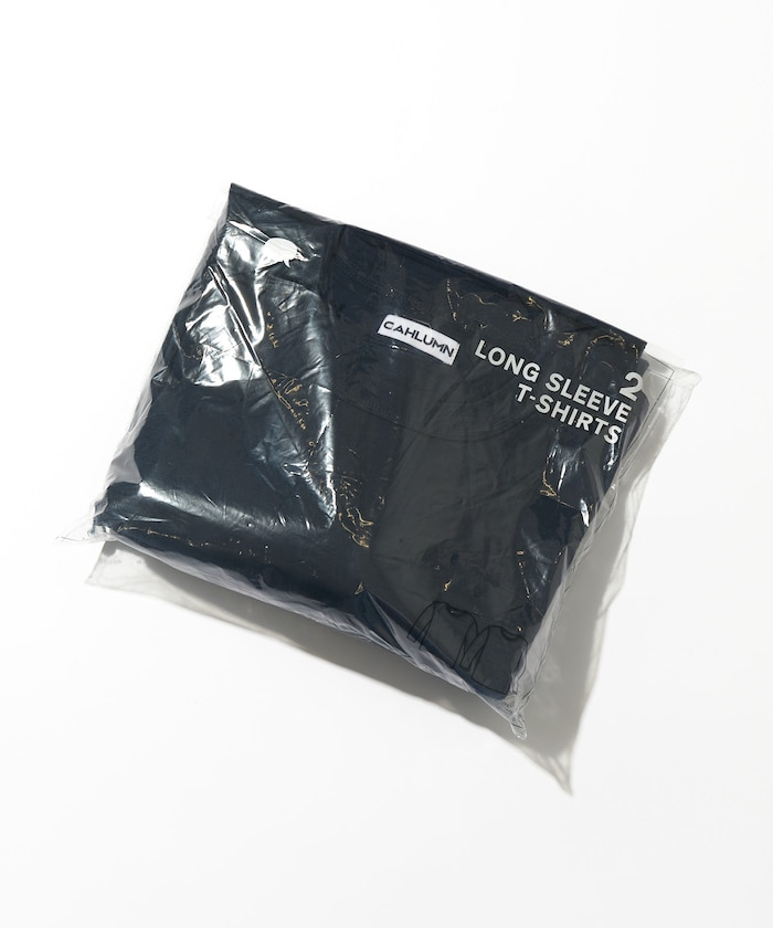 日本 CAHLUMN｜2-Pack Reversible Long Sleeve Tee「REGULAR FIT」