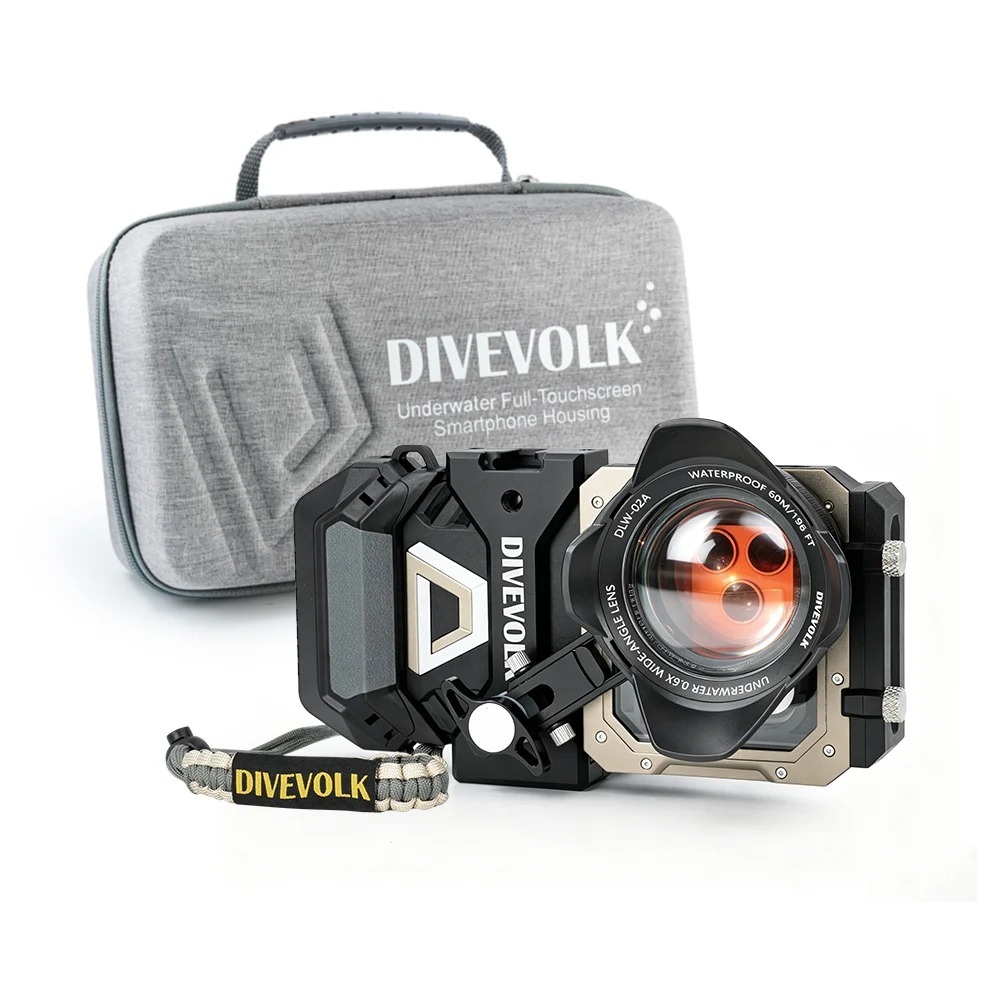 ※DIVEVOLK SeaTouch 6 Pro 海洋套裝(附內置式廣角紅濾鏡)