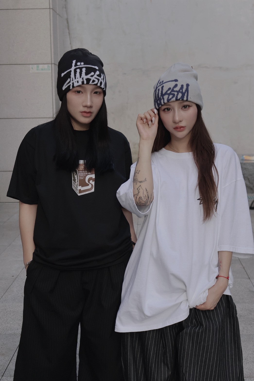 STUSSY 草寫冷帽 黑/灰