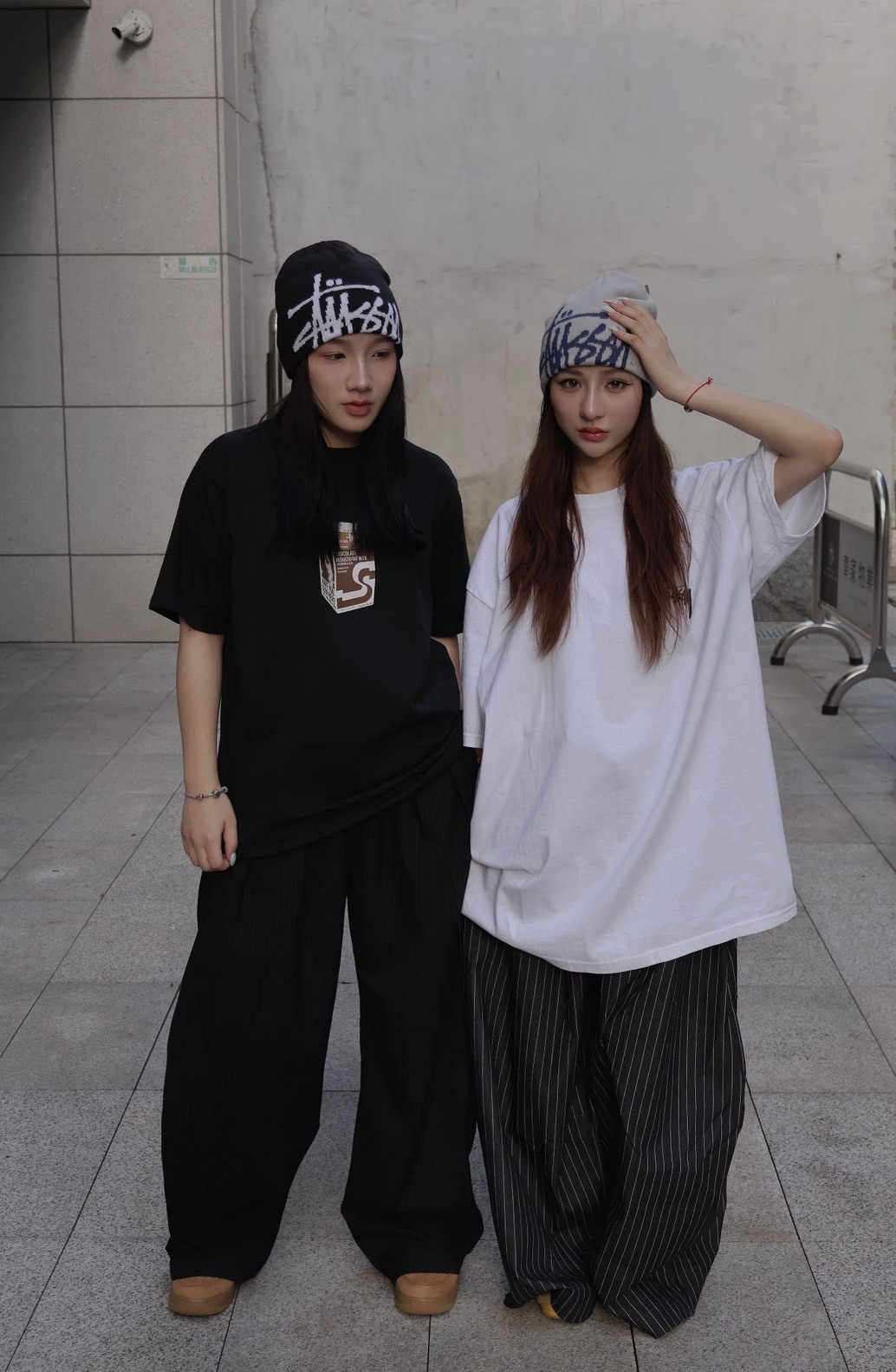 STUSSY 草寫冷帽 黑/灰