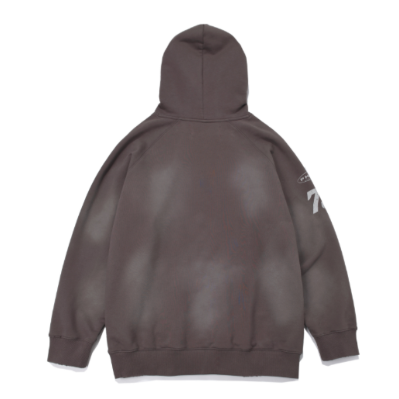 【代購】本田 HONDA PHYSICAL EDUCATION Damage Washing Hoodie 破壞水洗連帽衛衣