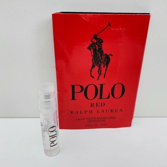 Ralph Lauren Polo Red Eau de Toilette 香水1.2ml（H2610 PB868）