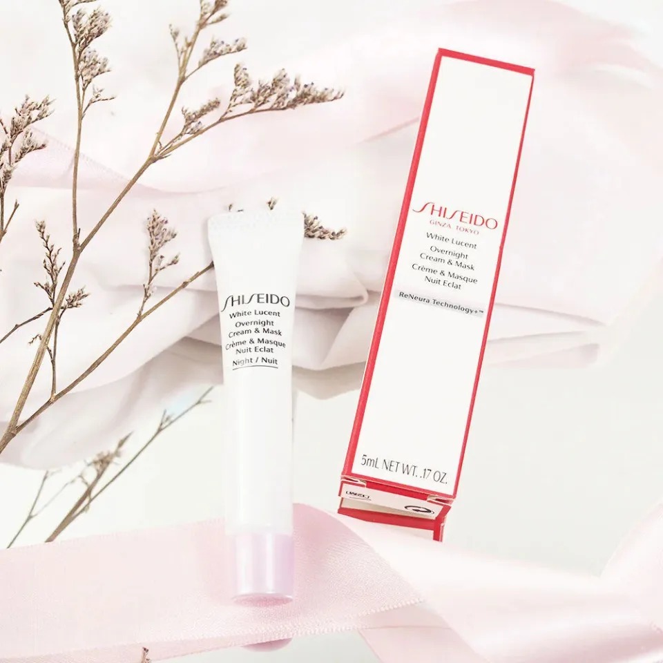 Shiseido 新透白睡眠面膜5mL,原價: $650/50ml,Exp: 04/2027（H2610 PB870）
