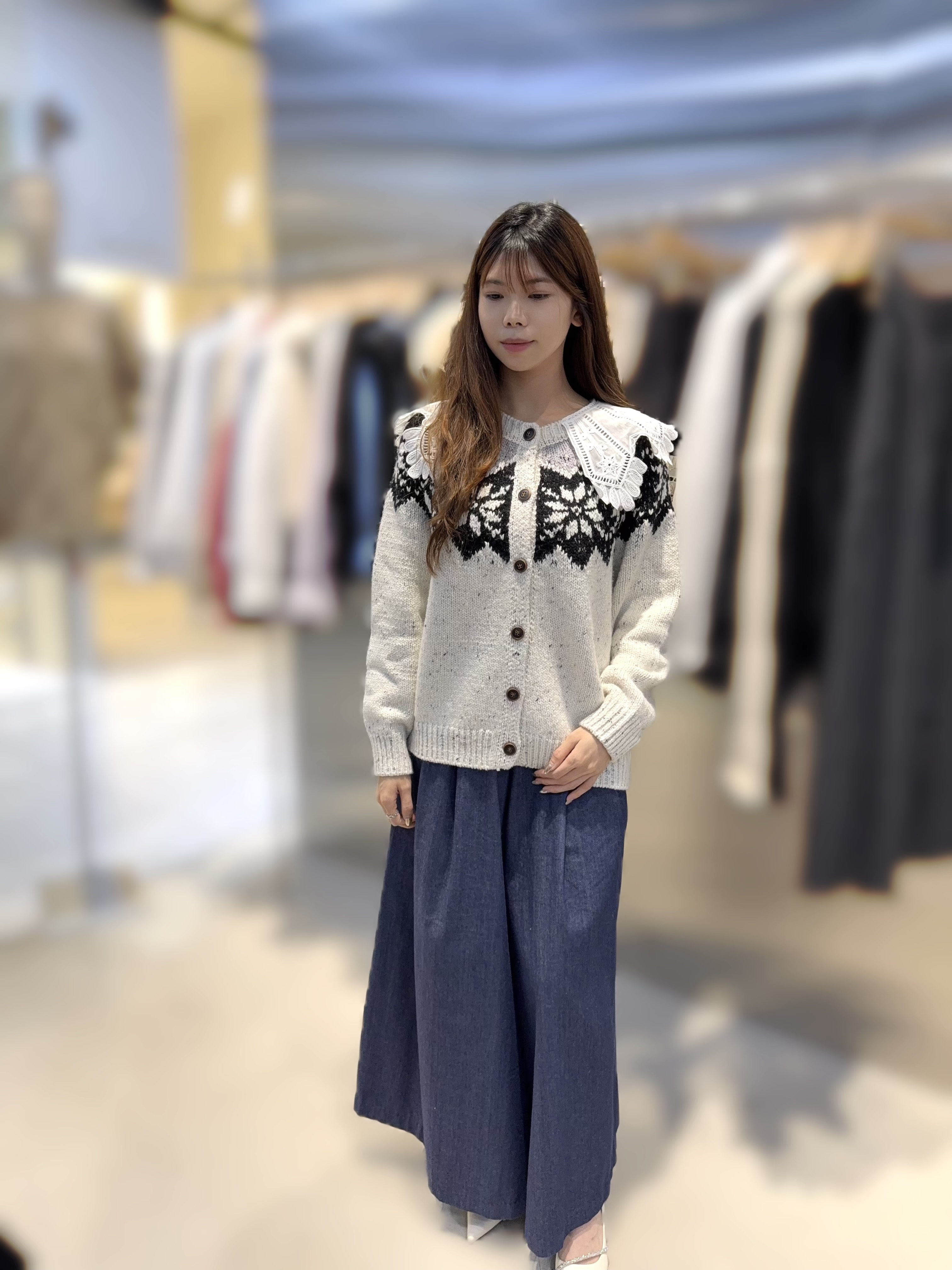 AE23  聖誕花 胸48 長25.5 $559