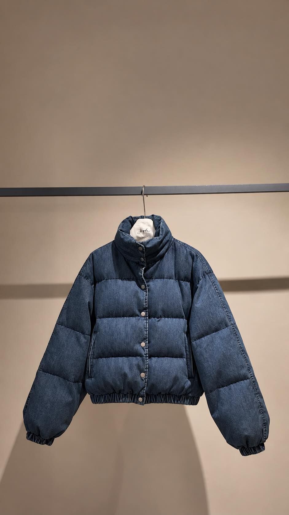 FN33 小香風單寧羽絨外套