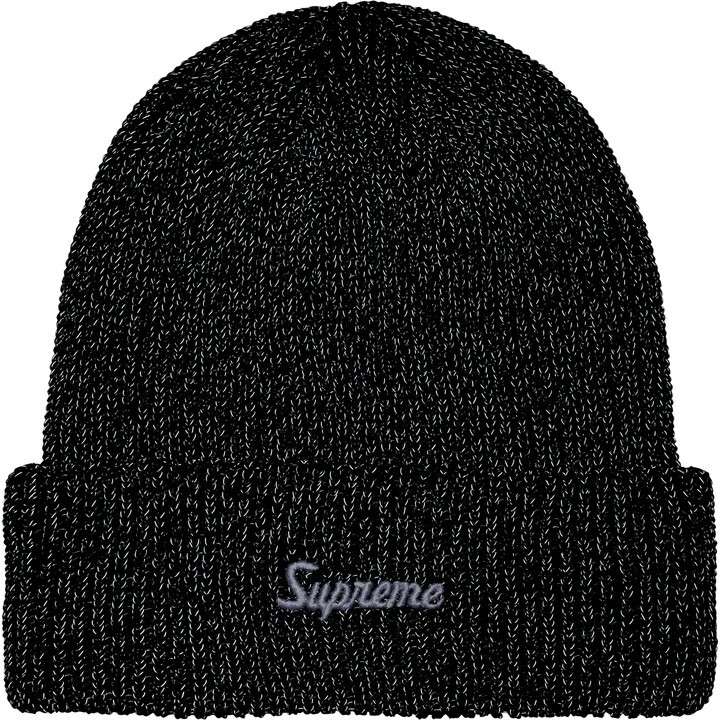 Supreme Loose Gauge Beanie 3M反光