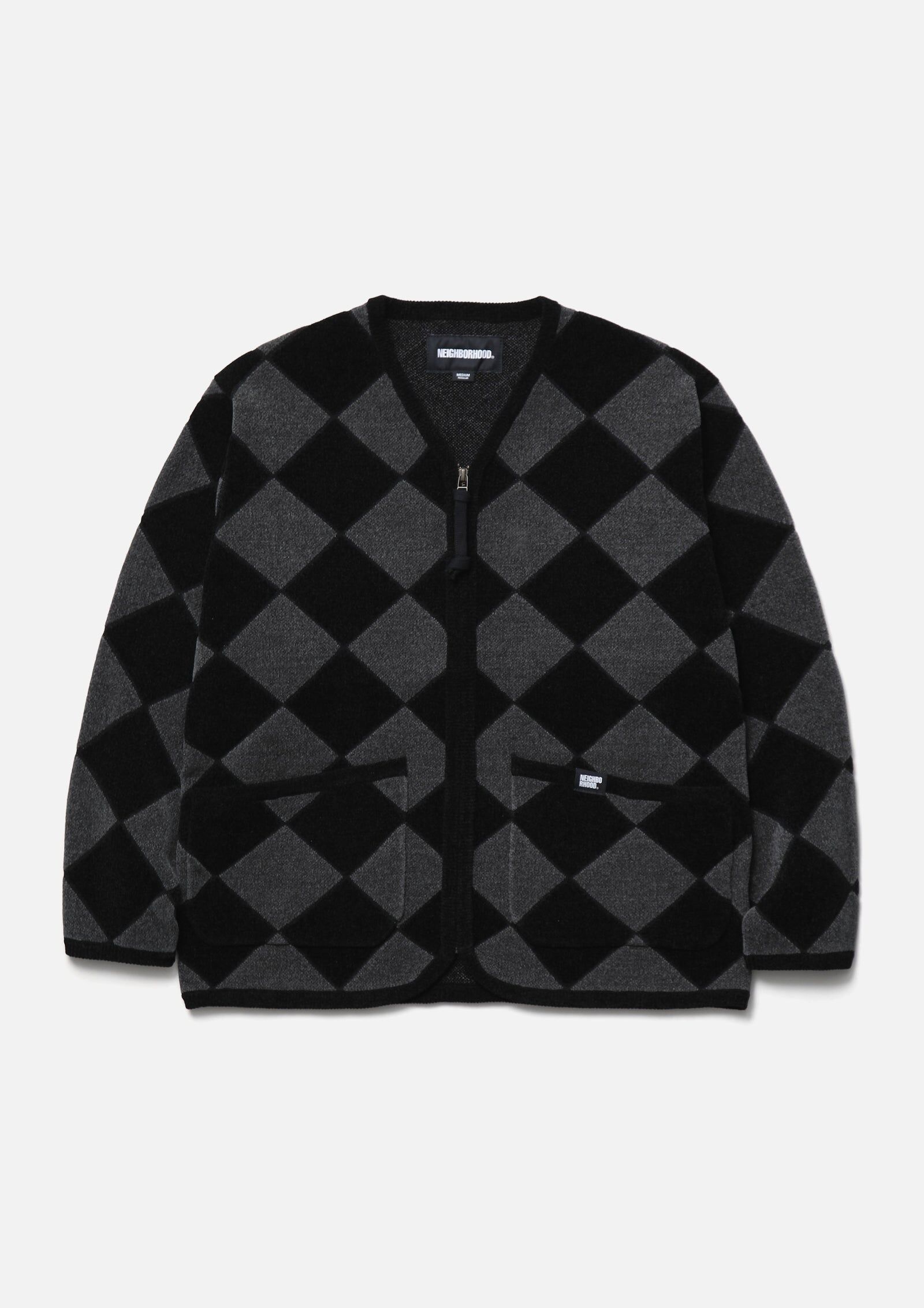 『代購商品』2026AW NEIGHBORHOOD NBHD CHECKER ZIP CARDIGAN 外套 26213NH-KNM03