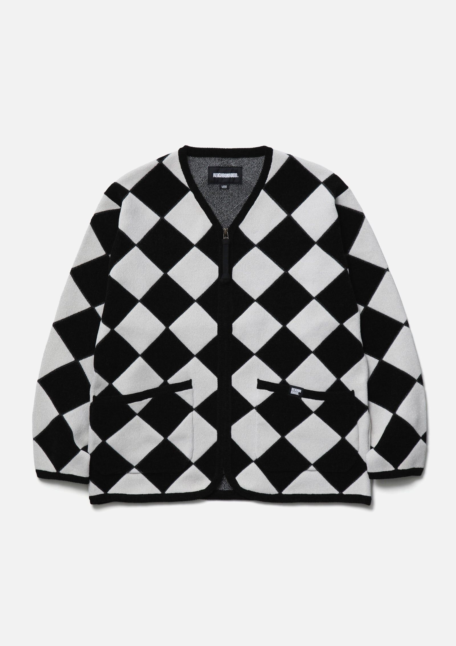 『代購商品』2026AW NEIGHBORHOOD NBHD CHECKER ZIP CARDIGAN 外套 26213NH-KNM03