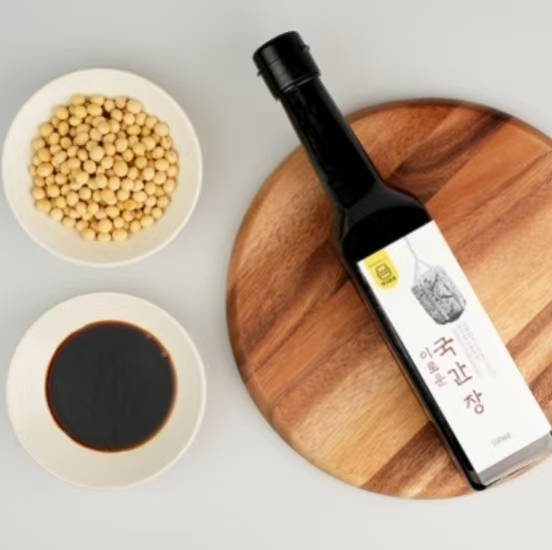 Korea Hongcheon Hand-Brewed Iroun Gukganjang Soup Soy Sauce 550ml | Zero Chemical Additives | Crock-Aged Umami | Korean Home-Cooking Essential