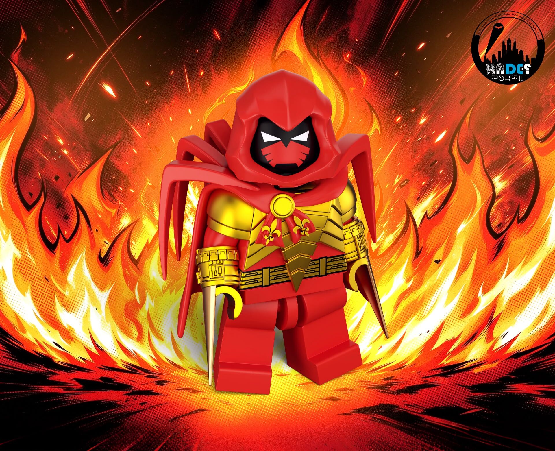 【預訂】【Hades.Dc.Brick】死亡天使（注意：本品牌不提供換貨服務，對運送途中損壞的零件概不負責）