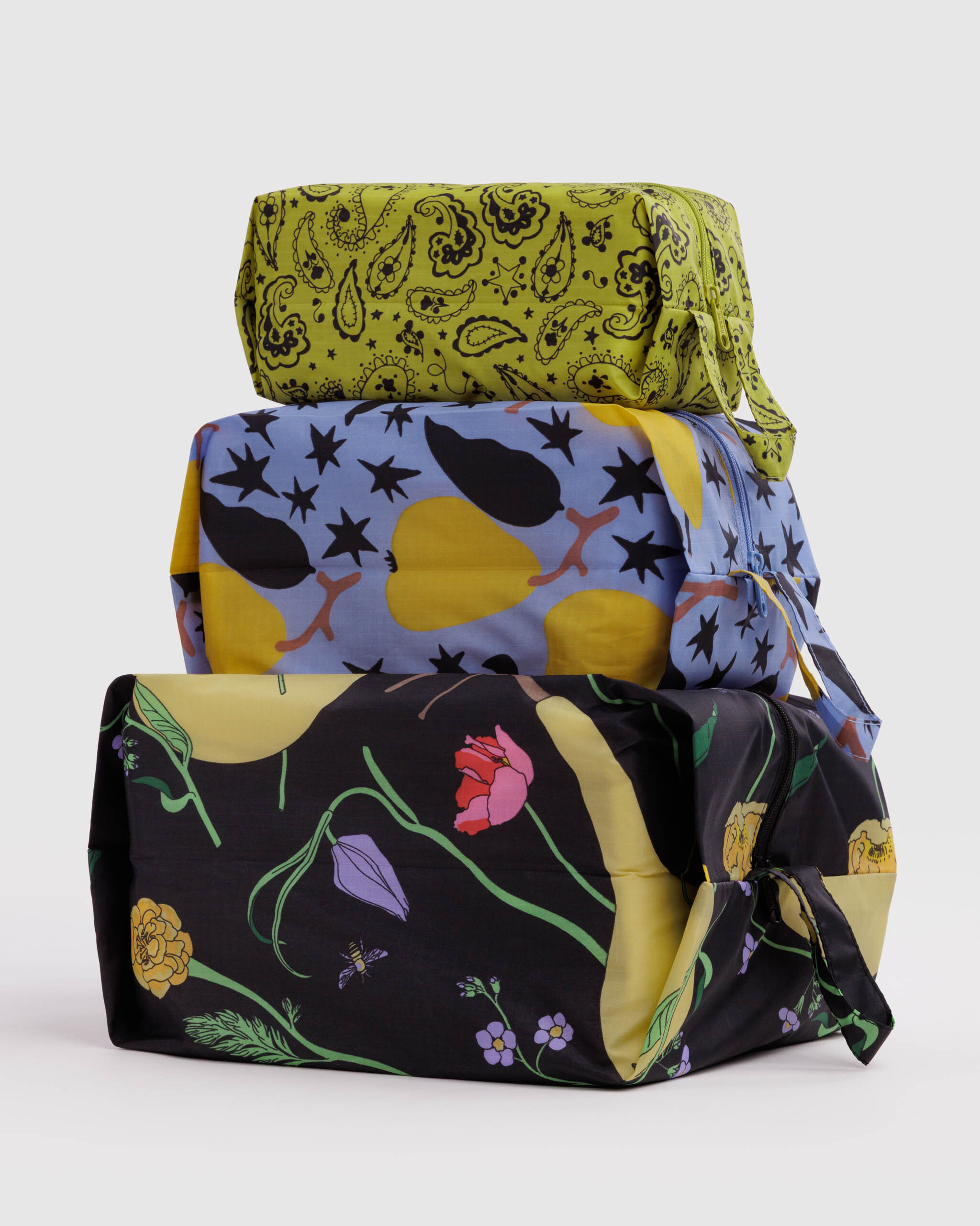 3D Zip Set - Winter Orchard｜BAGGU
