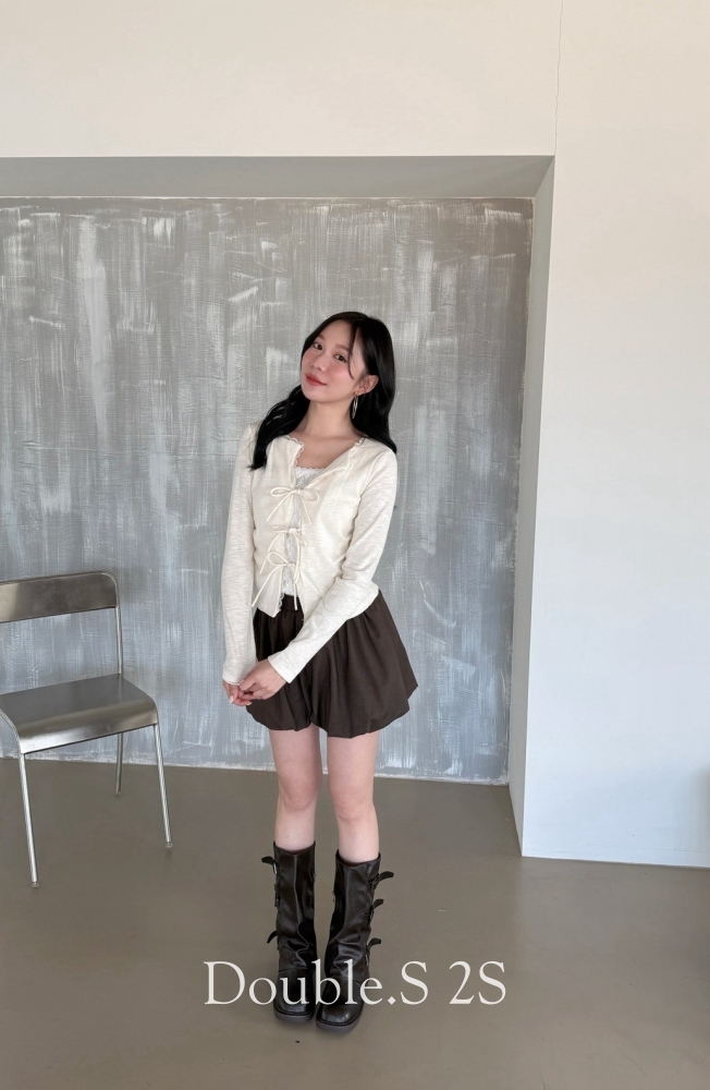 復古可愛兼具!雙口袋氣球短褲*2色