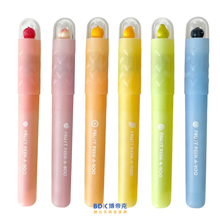 TEMPO 節奏 FRUIT PEEK-A-BOO 水果螢光筆 H-300 系列