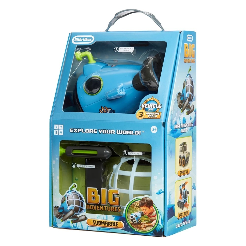 【Little Tikes 小泰克】神奇探索潛水艇 strc