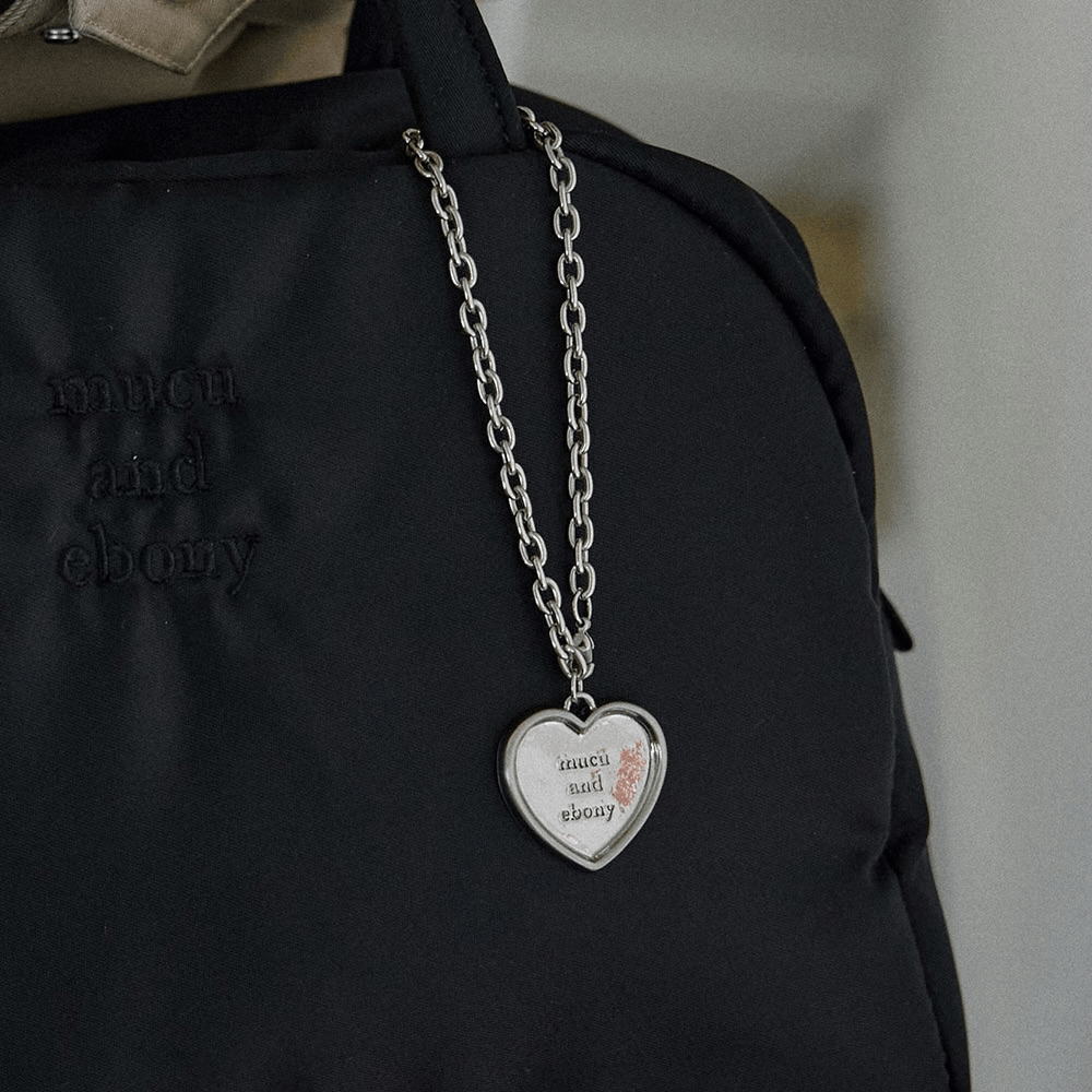 mucu and ebony (m.a.e)｜m.a.e Logo Heart Keyring