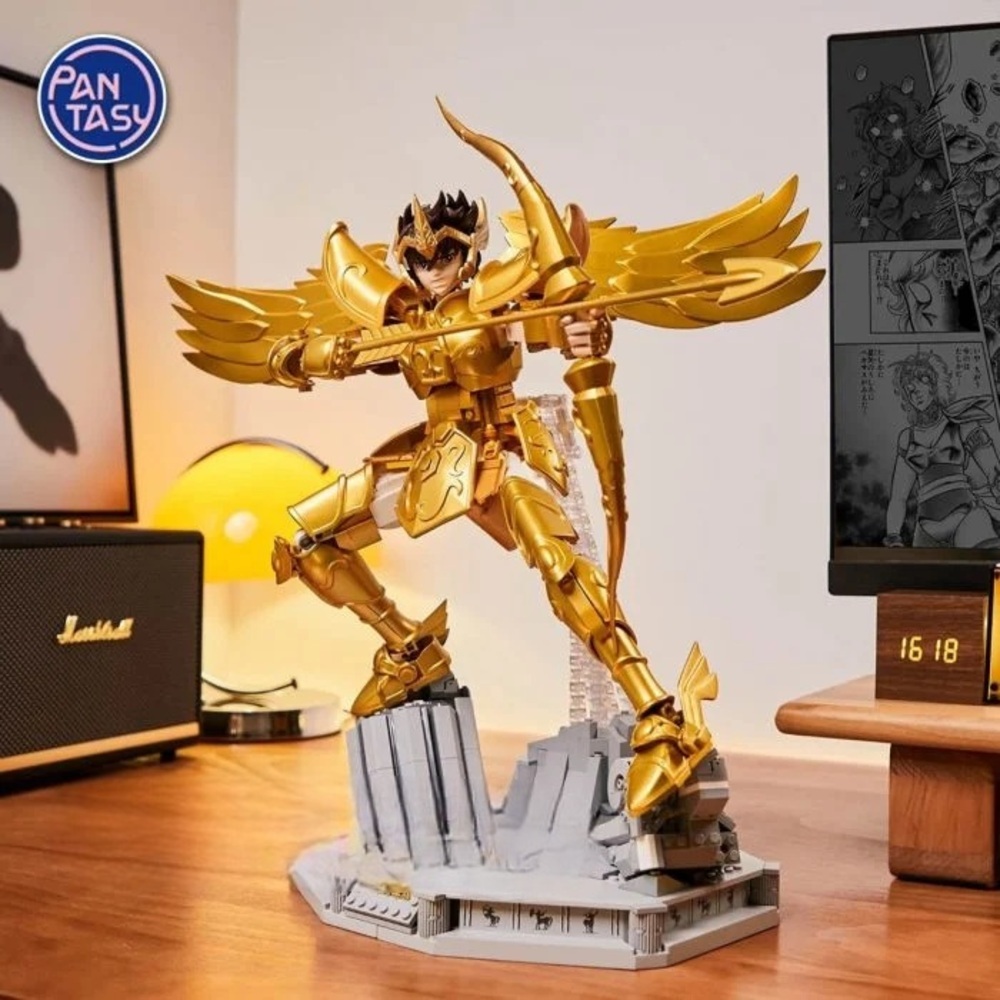 【PANTASY 拼奇】聖鬥士星矢 黃金射手座 星矢 收藏積木(86601) strc