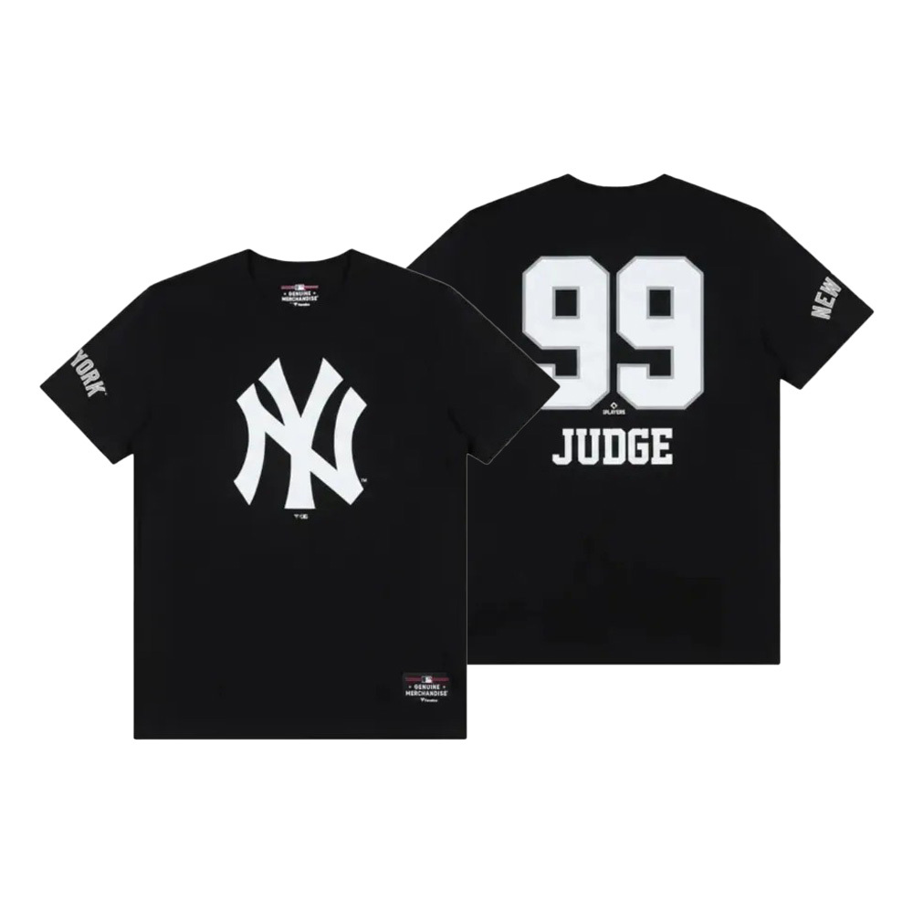 Mitchell & Ness NY AARON JUDGE 黑色 紐約洋基 法官 99號 短T【MBPTS525213BK】