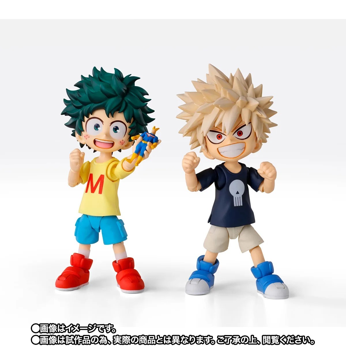 [Pre order] BANDAI S.H.Figuarts IZUKU MIDORIYA＆ KATSUKI BAKUGO-Childhood Set-