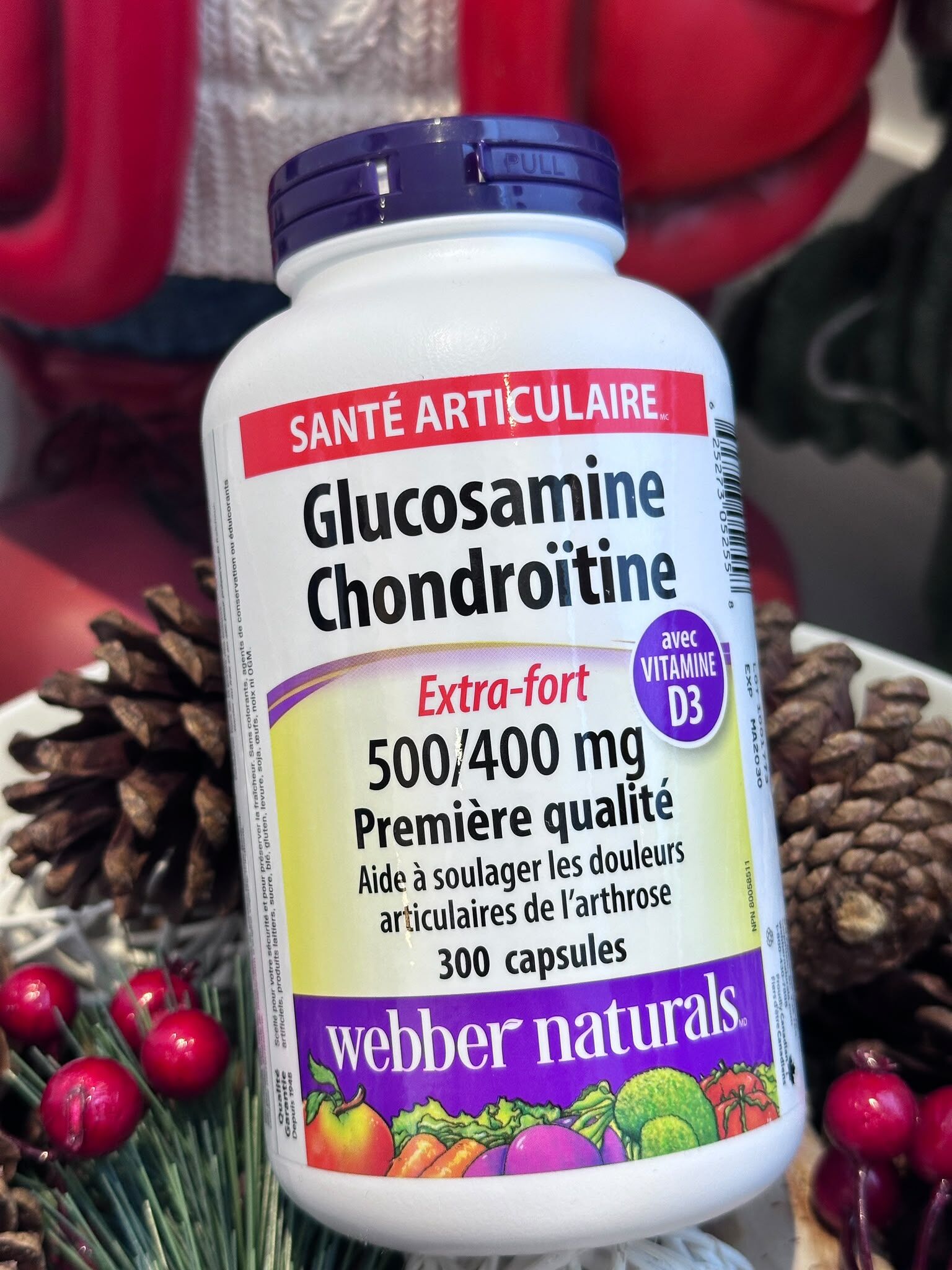 WT05 WN Glucosamine 葡萄糖胺軟骨素 骨丸 300粒  **到期日:約 2029/11