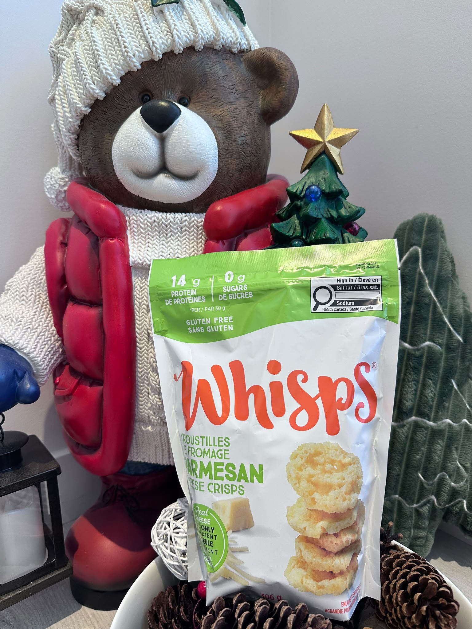 WT09 Whisps 巴馬臣芝士脆片306g **到期日: 約 2027/04 (限時購買至10月16日晚上11:59)